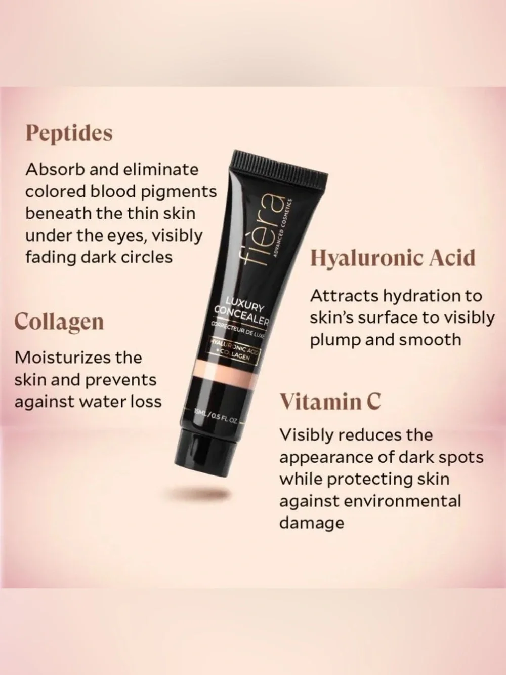 Luxury Concealer - Light - Hydrating Full Coverage (BRAND NEW)